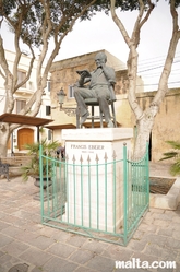 Statue of Francis Ebejer in Dingli Statue of Francis Ebejer in Dingli