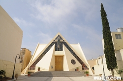 Entrance to the Fgura Parish Church