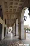 Arches of the St Anna Street in Floriana