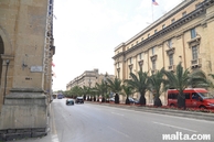 St Anna Street and the arches in Floriana