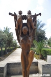 Statue near the Malta Memorial in Floriana