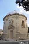 The Sarria Church in Floriana The Sarria Church in Floriana