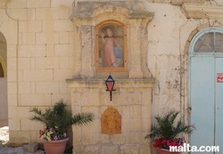 Statue of jesus in fontana gozo