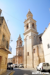 Side of Gudja Parish Church