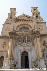 Front of the Hamrun Parish Church