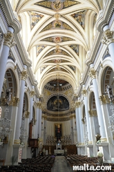 Inside the Hamrun Parish Church