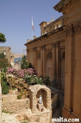 Side of the St Joseph church in Kalkara