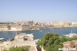 View of Victoriosa from Kalkara