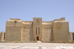 Front of The St Thomas Wignacourt Tower in Marsascala