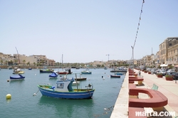 Luzzu Marina in Marsascala