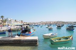 Marsaxlokk harbour