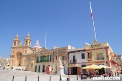 Parish church Square in Marsaxlokk Parish church Square in Marsaxlokk