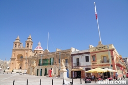 Parish church Square in Marsaxlokk