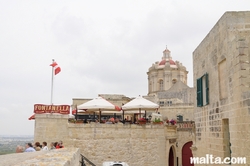 Fontanella tea garden in Mdina