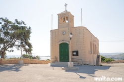 The new chapel of Our Lady of Ransom in Mellieha The new chapel of Our Lady of Ransom in Mellieha