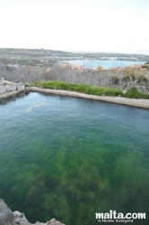 Water tank and Melieha Bay