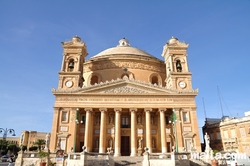 The front of the Mosta Dome