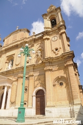Steeple of the Parish Church St Joseph in msida
