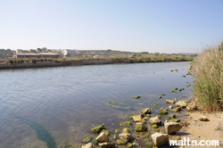part of the salines of qawra part of the salines of qawra