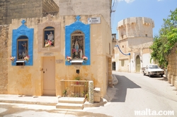 Small chapel near the Captain Tower in Qrendi Small chapel near the Captain Tower in Qrendi