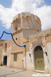 The captain tower in Qrendi The captain tower in Qrendi