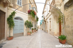 Rabat's pedestrian street