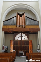 Organ of the St.John of the Cross Church in Ta'xbiex