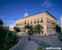 Auberge de Castille in Valletta