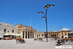 Parlament court in Valletta