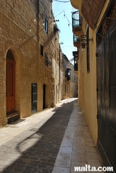 Street of Victoria Gozo