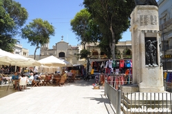 The Independant Plazza in Victoria Gozo