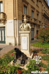 Statue of Ferdinand Von Hompesch in Zabbar Statue of Ferdinand Von Hompesch in Zabbar