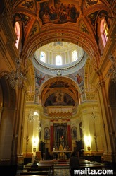 Fontana parish church from inside