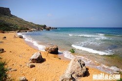 The beach of San Blas Bay