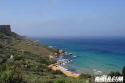 The San Blas bay and the sea