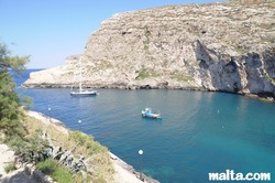 Xlendi valley and cliffs gozo