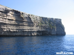 Cliff in Malta