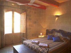 Double bedroom at ta louis farmhouse gozo