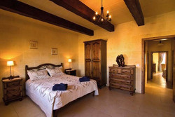 Double bedroom of traquility farmhouse