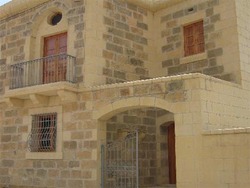 Facade of ta mananni farmhouse gozo Facade of ta mananni farmhouse gozo