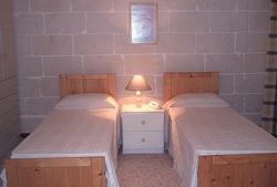 Twin bedroom Santa Martha Hostel Gozo Twin bedroom Santa Martha Hostel Gozo