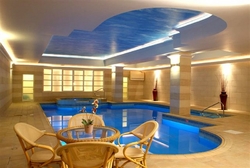 Indoor Pool and Jacuzzi of the solana hotel.j Indoor Pool and Jacuzzi of the solana hotel.j