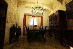 Dinning area at the no 19 executive suites in naxxar