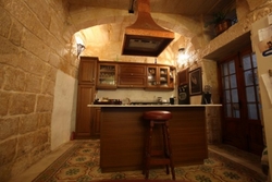 Kitchen area at the no 19 executive suites naxxar