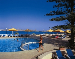 Delos Pool at the Dolmen Hotel Bugibba