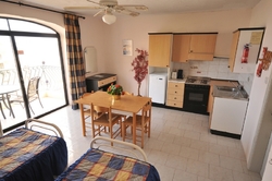 Studio Apartment in White Dolphin complex qawra