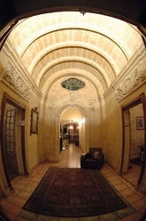 The entrance of the Point de vue guesthouse The entrance of the Point de vue guesthouse