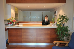 Reception Area of the Marina Hotel Reception Area of the Marina Hotel