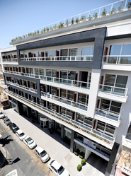 Facade of the George Hotel St. Julian's