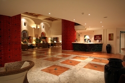 Reception area the San Antonio Hotel Bugibba